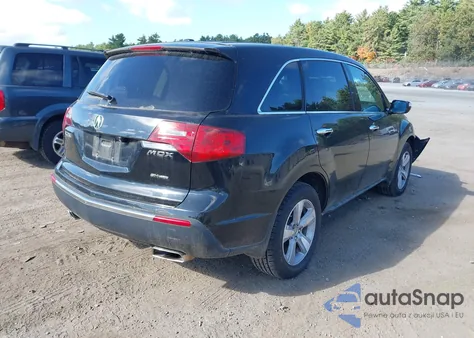 2011 Acura Mdx Technology Package from USA, damaged, VIN 2HNYD2H68BH536988